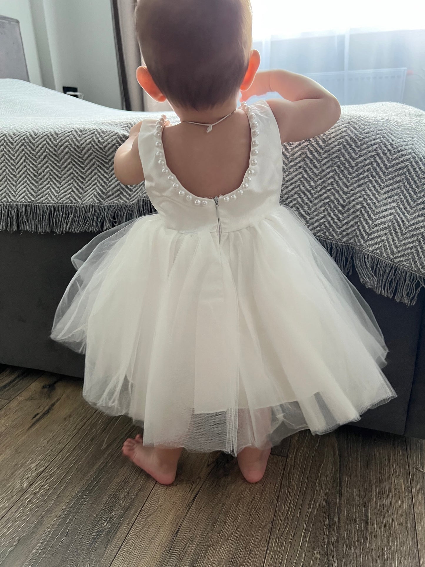 Angelina Pearl dress