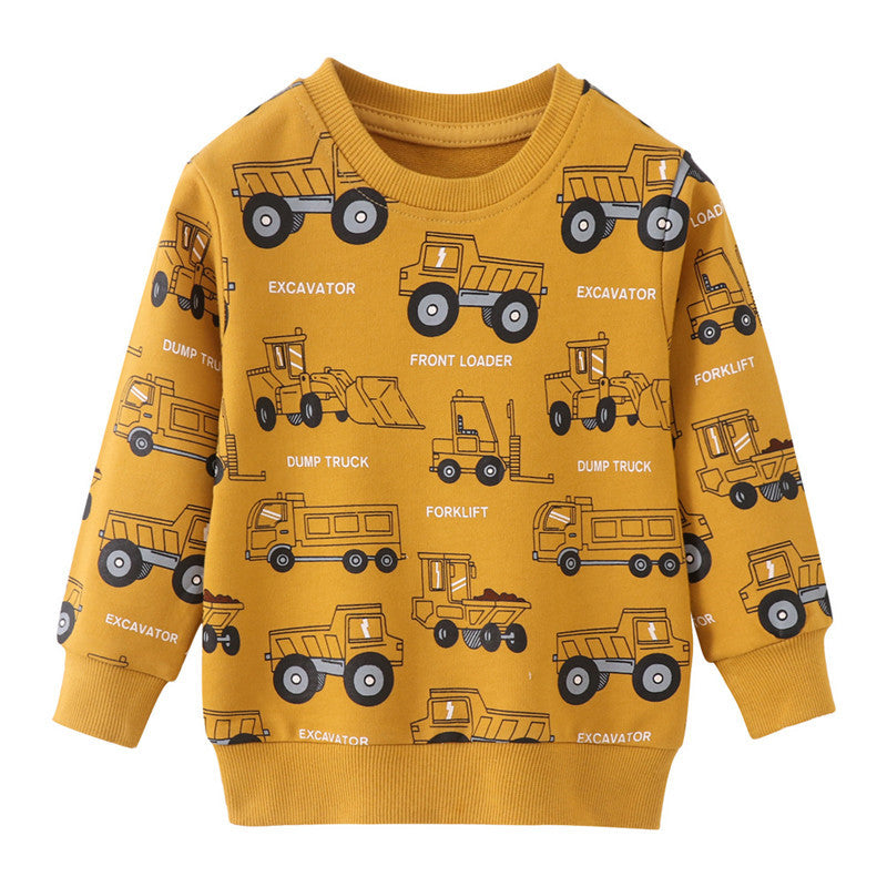 Dump truck sweater