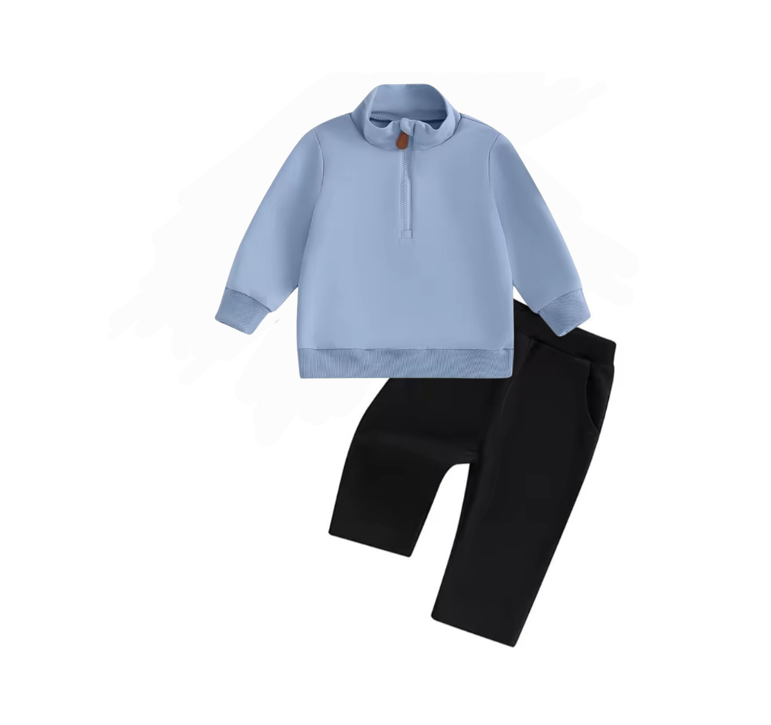Little man sweat suit