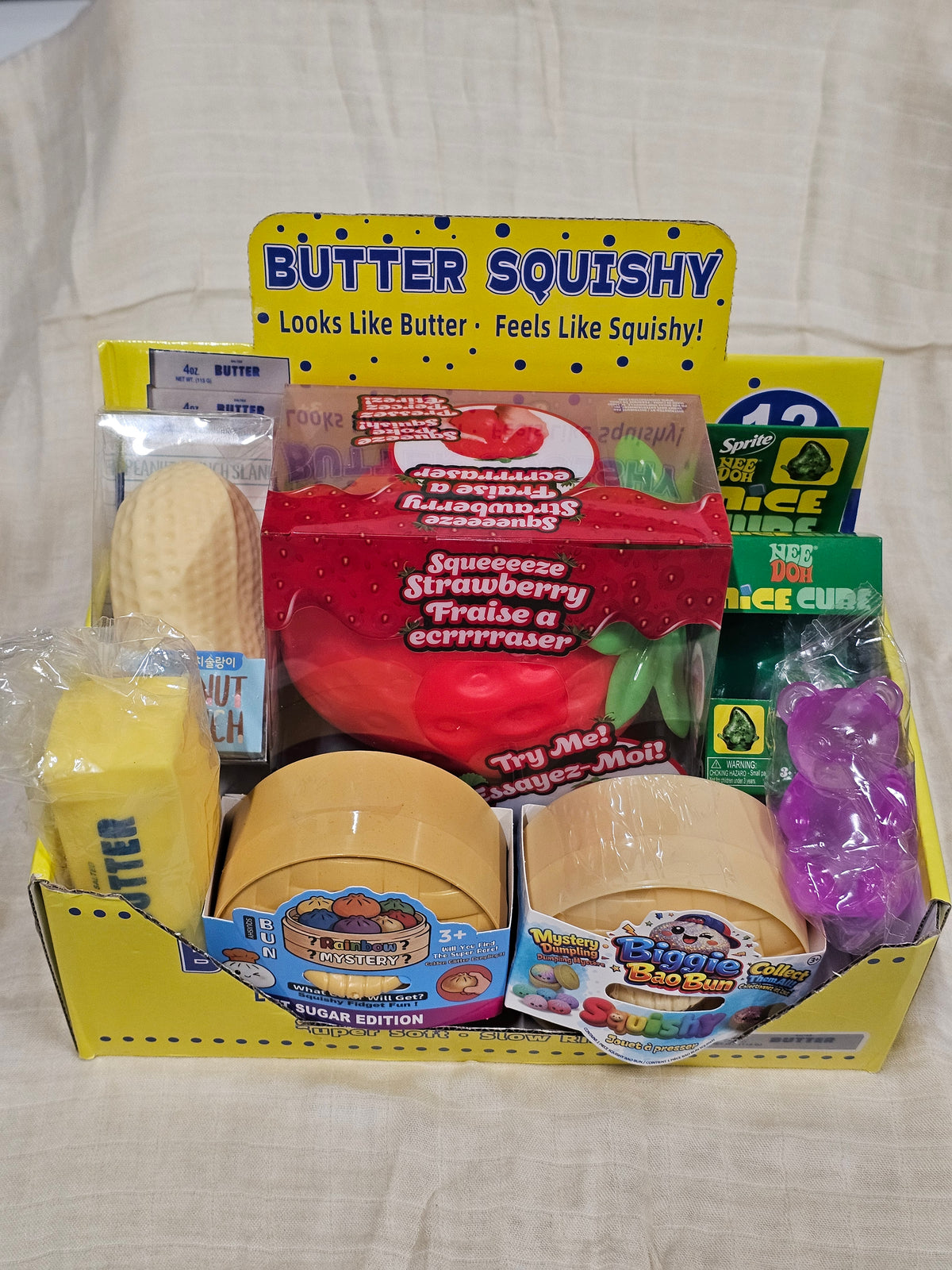 Squishy basket - 7 pieces