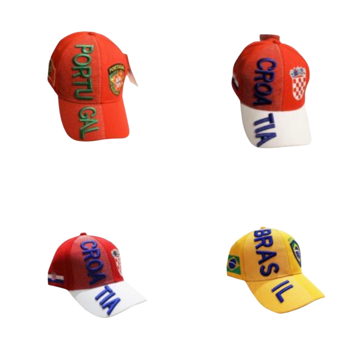 Soccer Country Hats