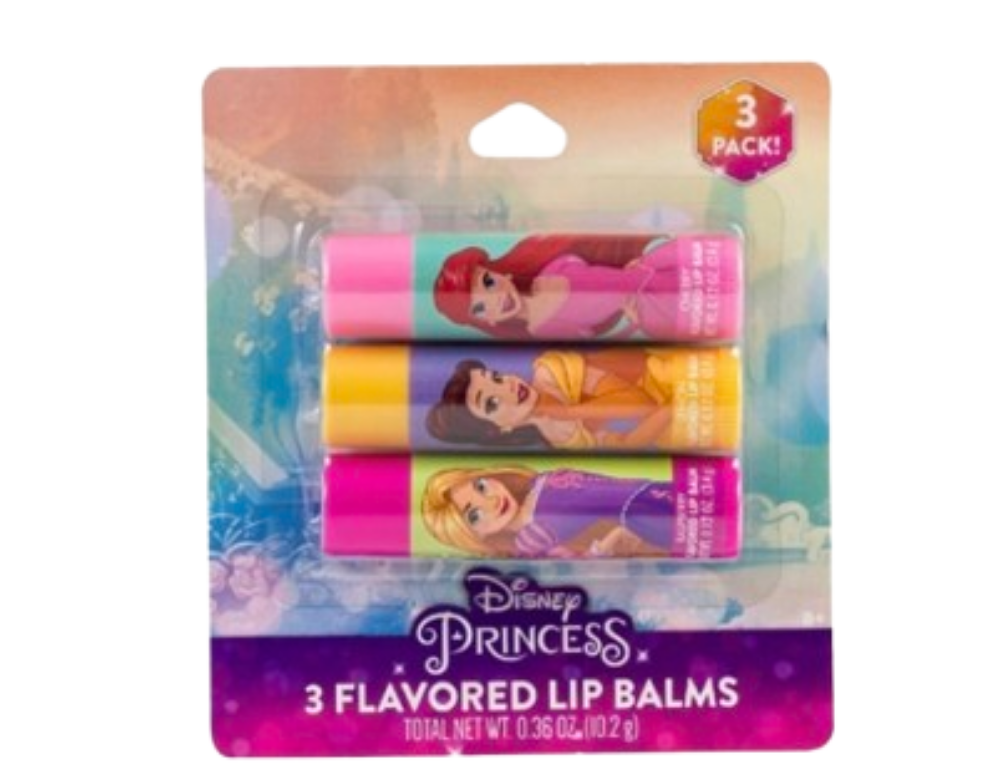 Princess Lip Balm 3-pack