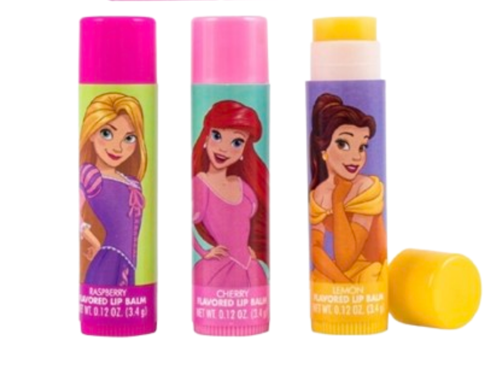 Princess Lip Balm 3-pack