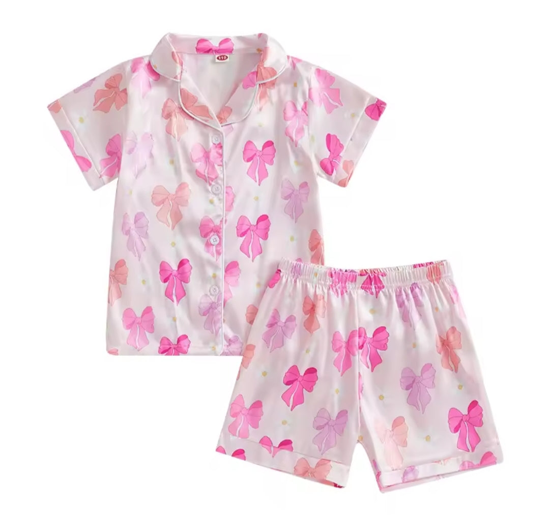 Button Up Bow PJ
