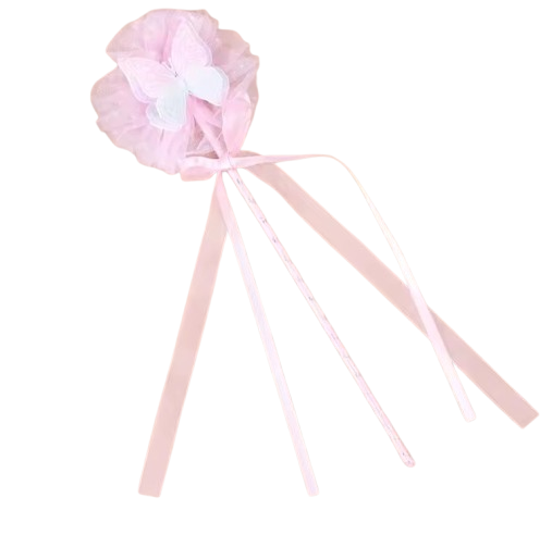 Pink Butterfly Wand