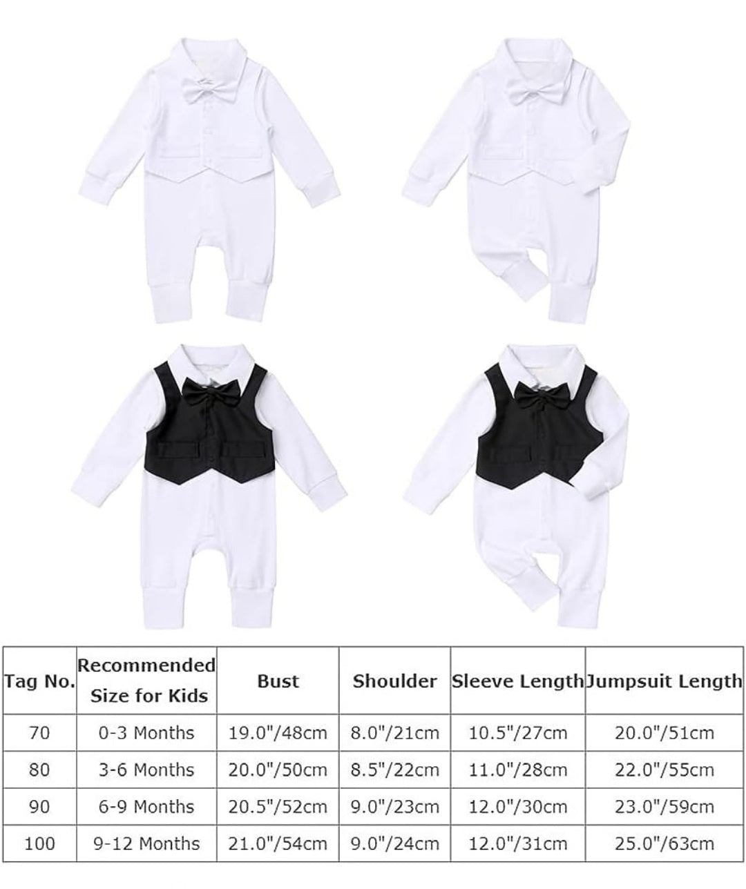 Miles Baptism Romper