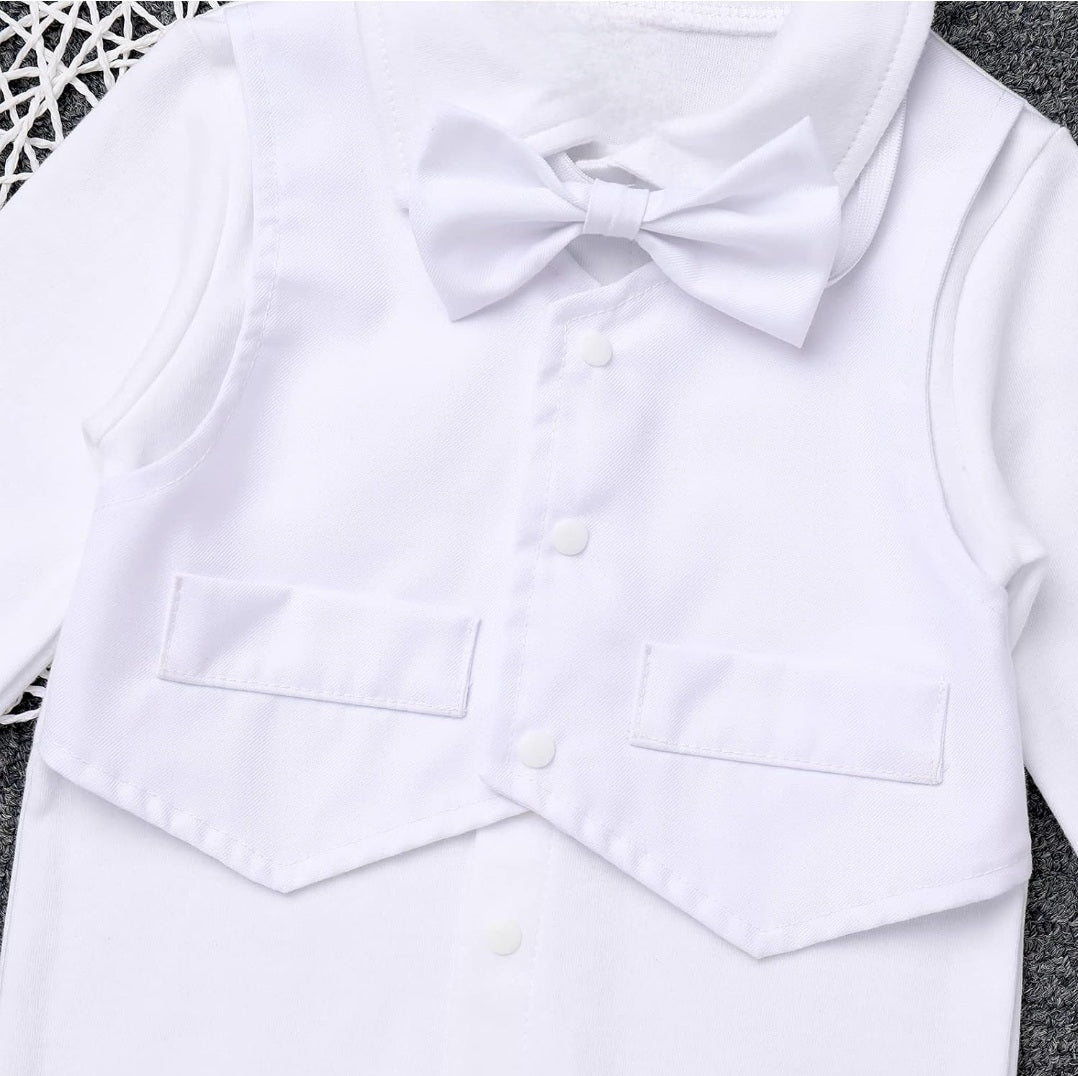 Miles Baptism Romper