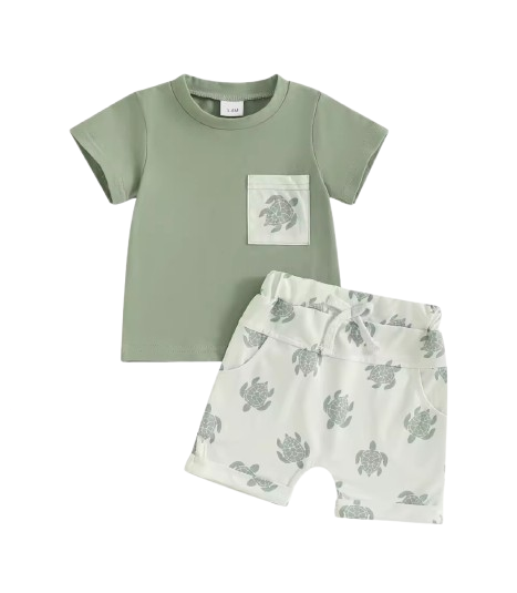 Turtle short set