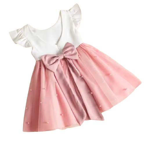 Two Tone Pearl Dress