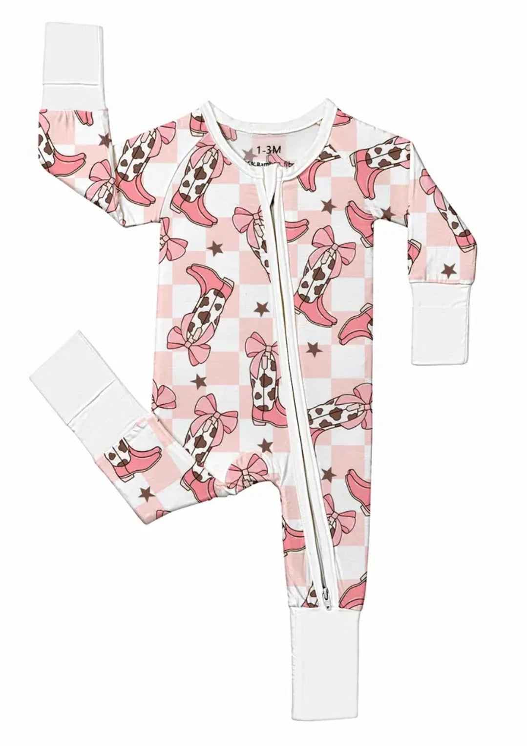 Giddy up cow girl Bamboo pjs