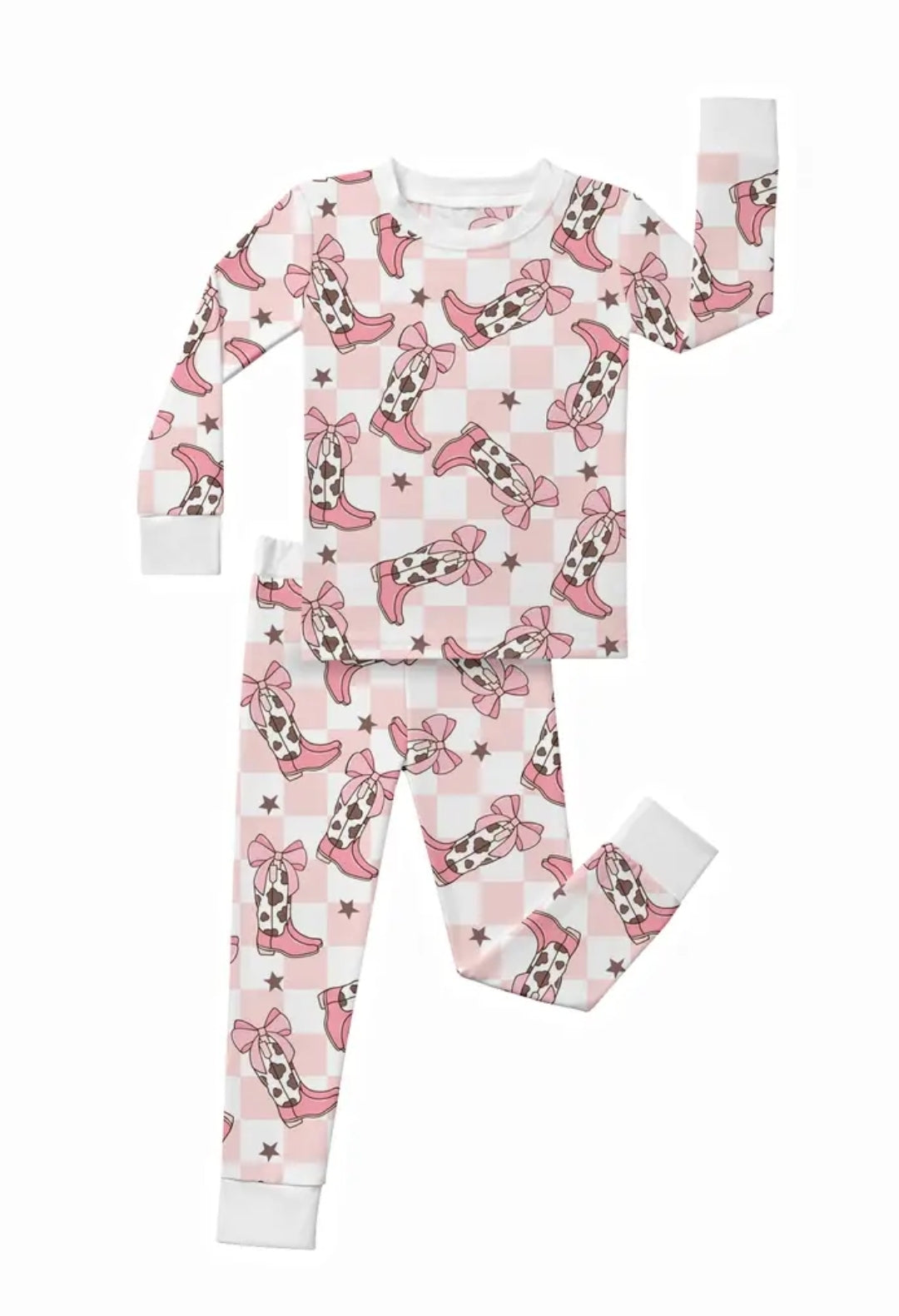 Giddy up cow girl Bamboo pjs
