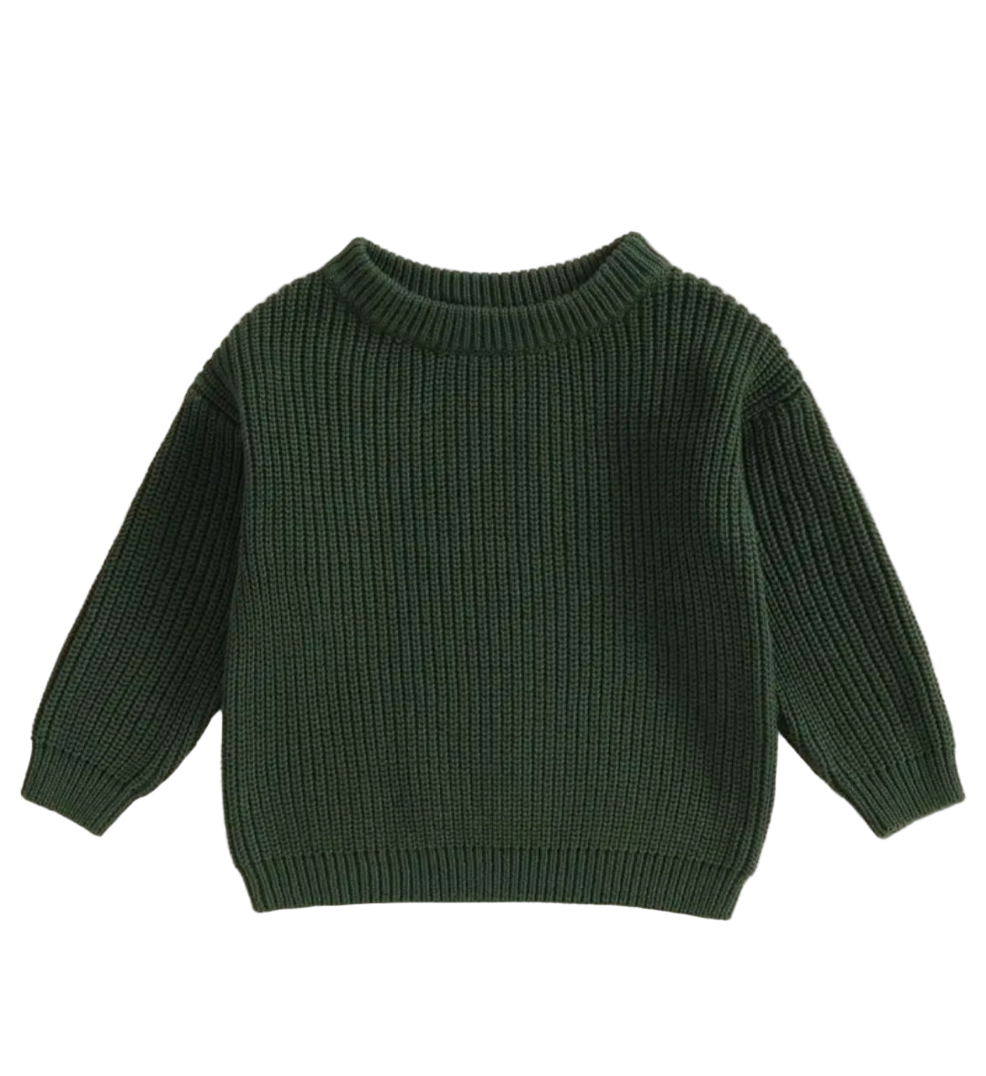 Everest Green Knit Sweater