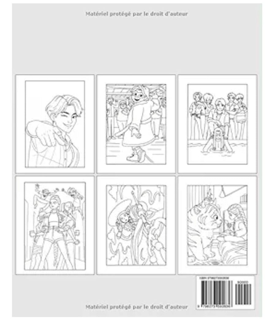 Huntrix Coloring book Volume 2 paperback