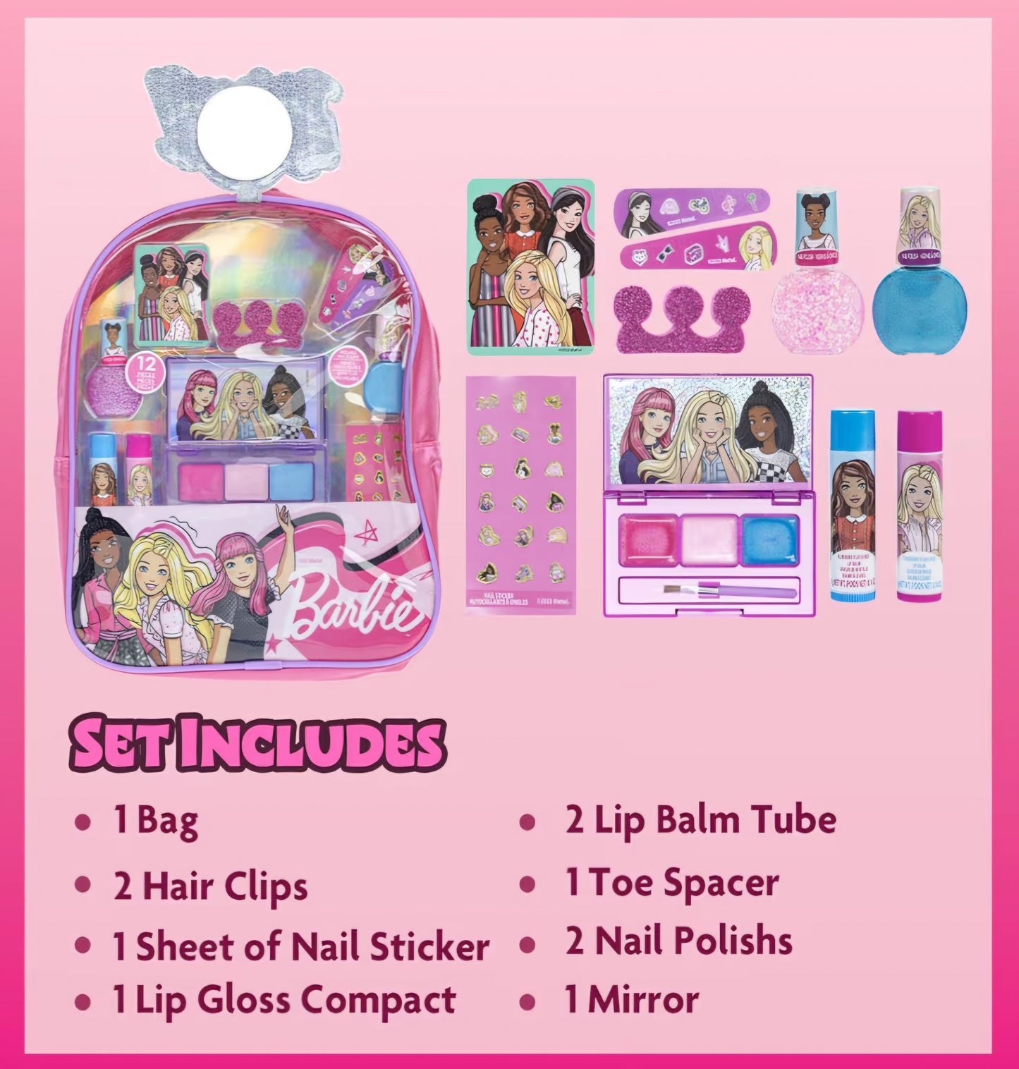 Barbie accessory gift set
