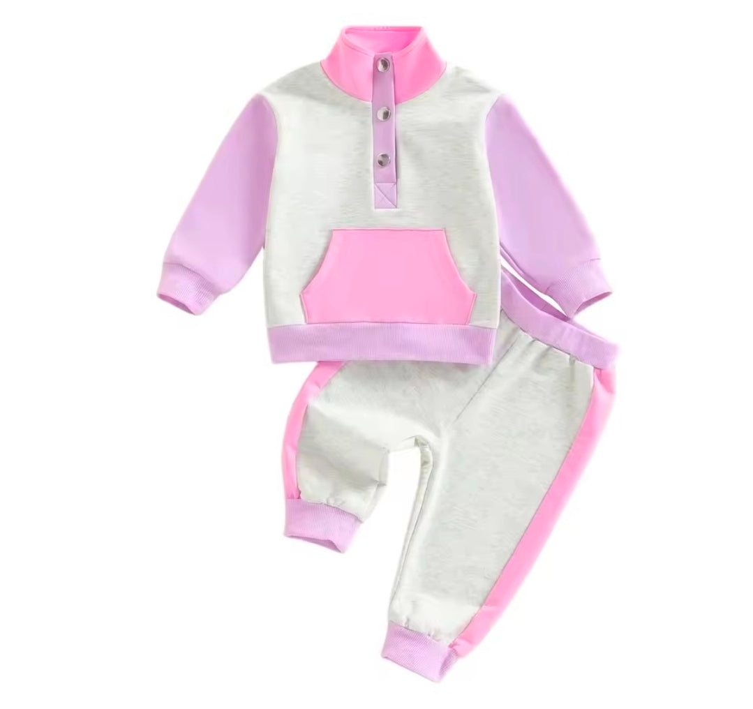 Baby Girl Retro Set