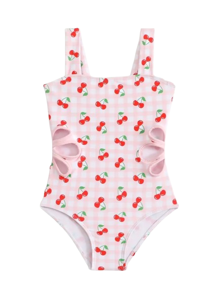 Cherry bathing suit