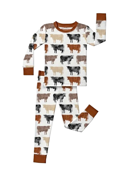 Cow Bamboo PJ