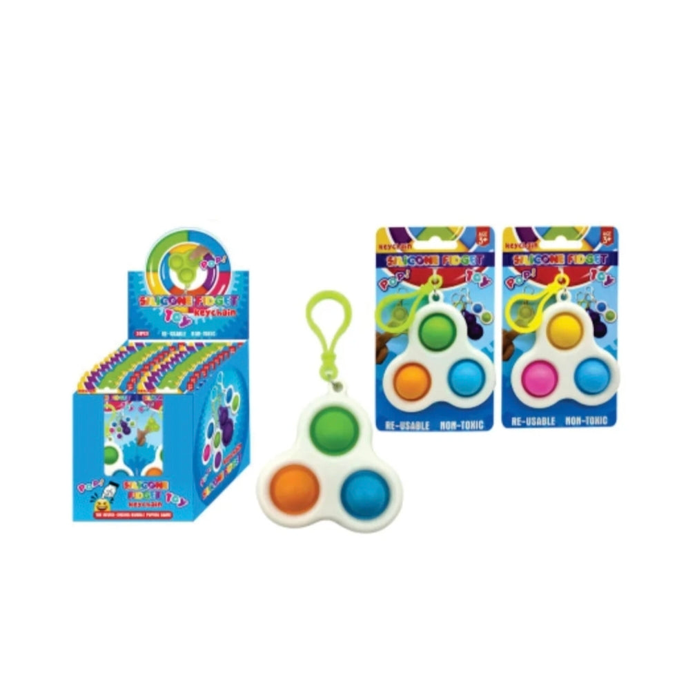 Fidget toy keychain