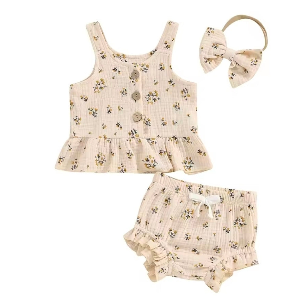 Bloom Muslin Set