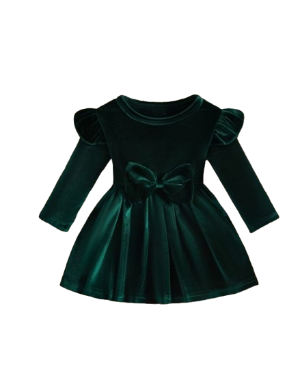 Velvet Green dress