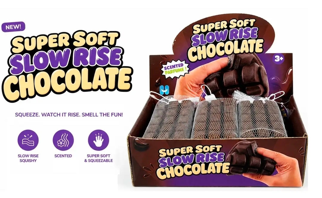Foam chocolate bar