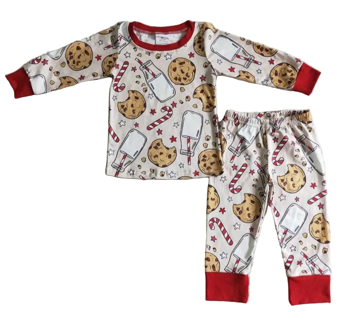 Cookies And Milk Fitted Pjs