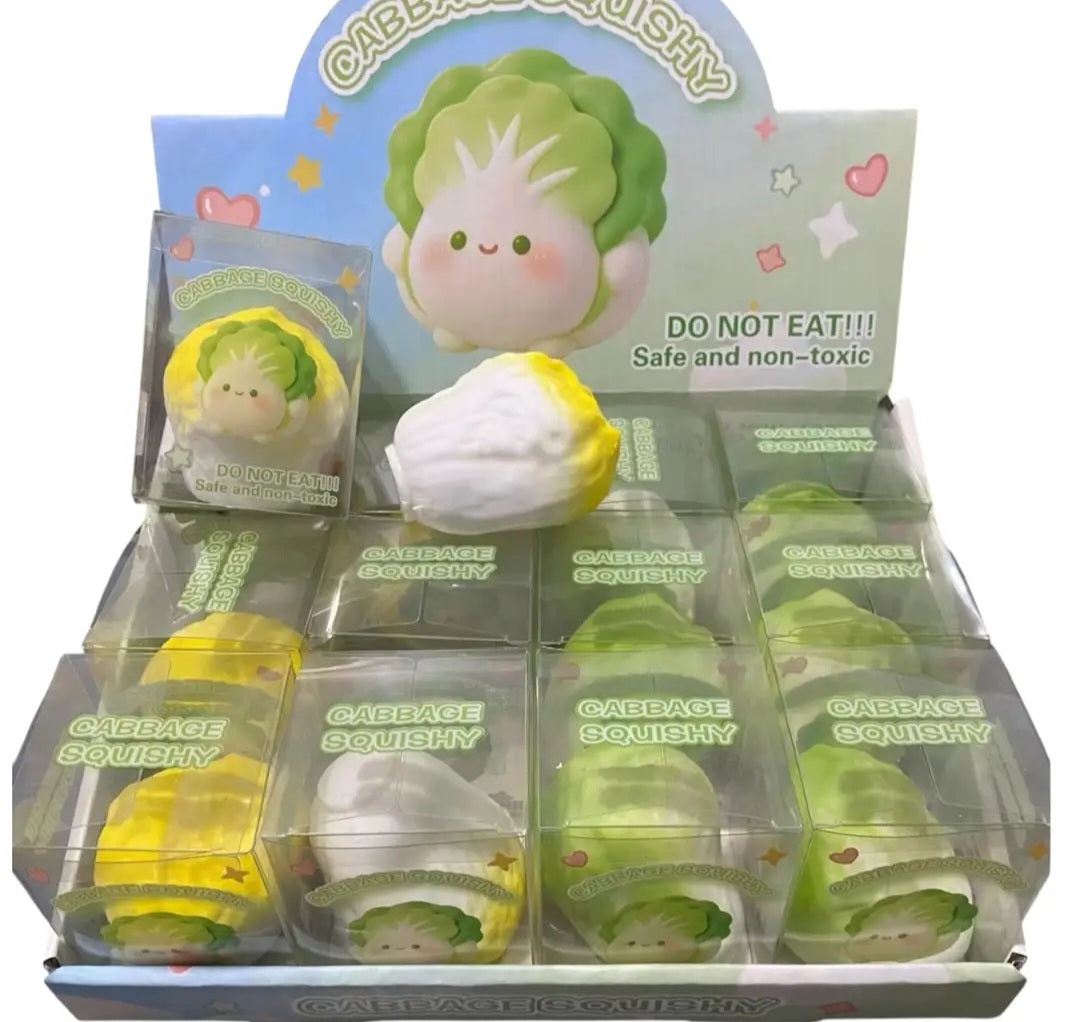 CRUNCHY Cabbage Squishy