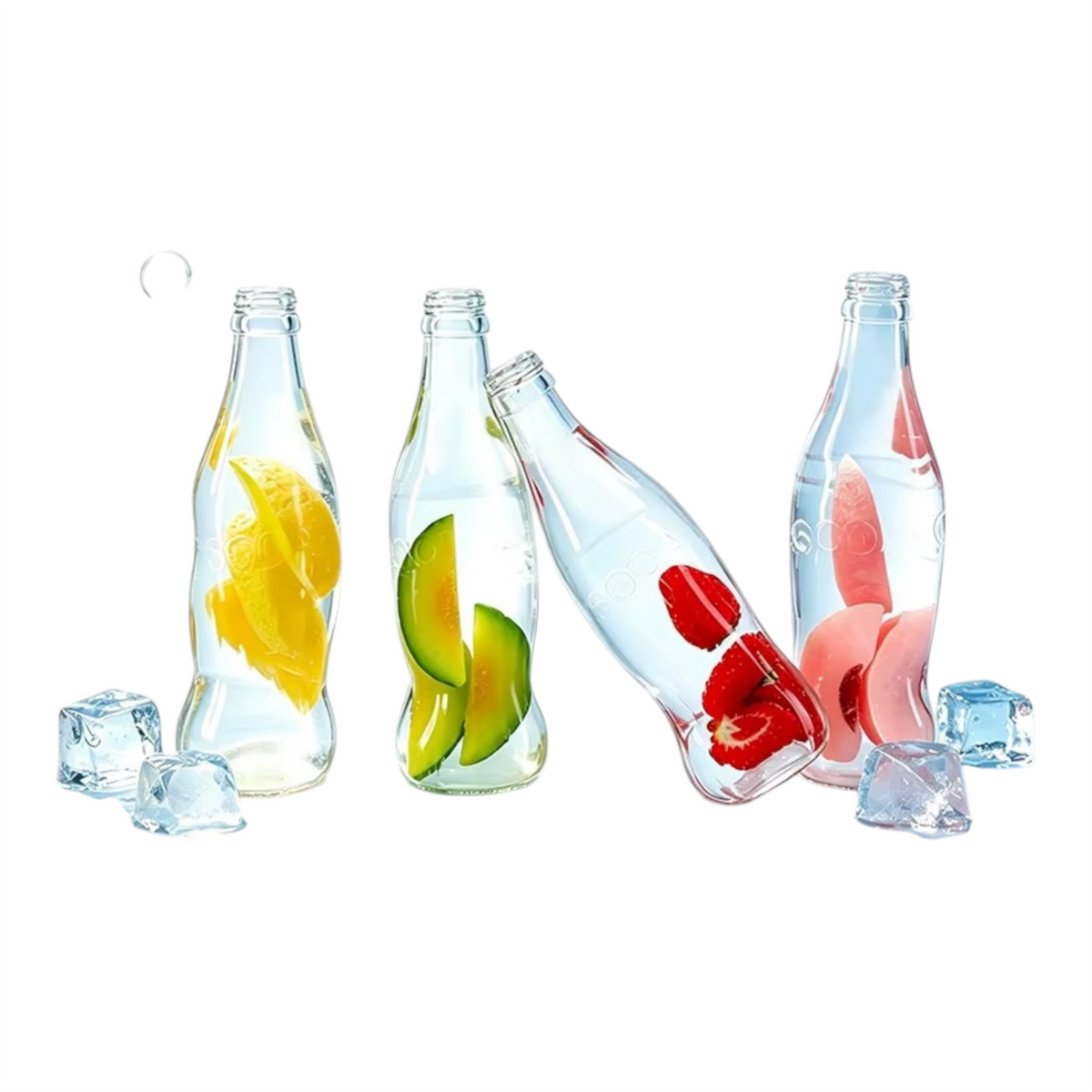 Coconut oil Fruit Bottle