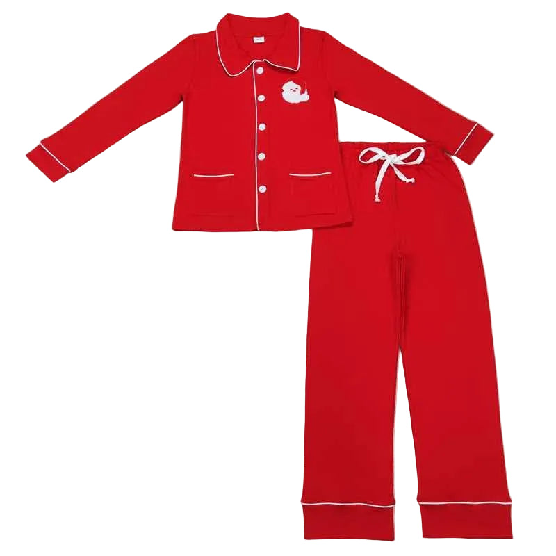 Red classic Santa Matching Family Pjs