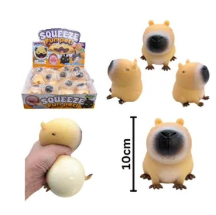 Squeeze fun pet capybara