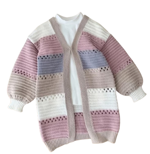 Colourblock Cardigan