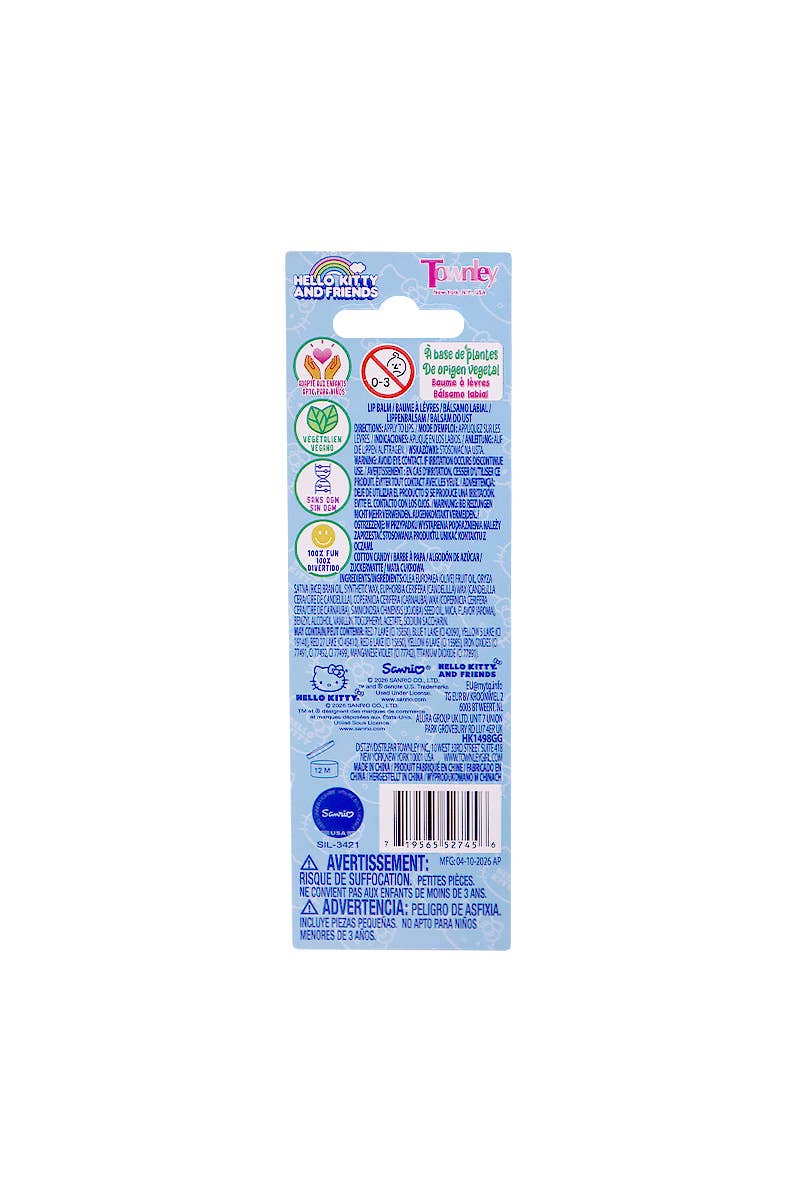 Hello Kitty Cotton Candy Lip Balm
