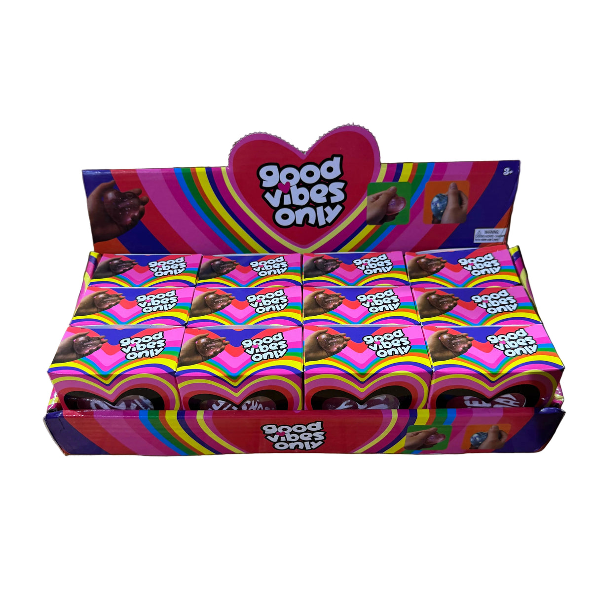 Sugar Squeeze Positive & Good Vibe Heart