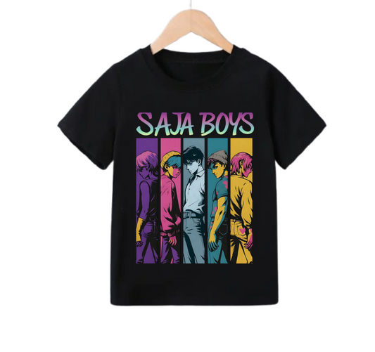 Saja Boys Black Tshirt