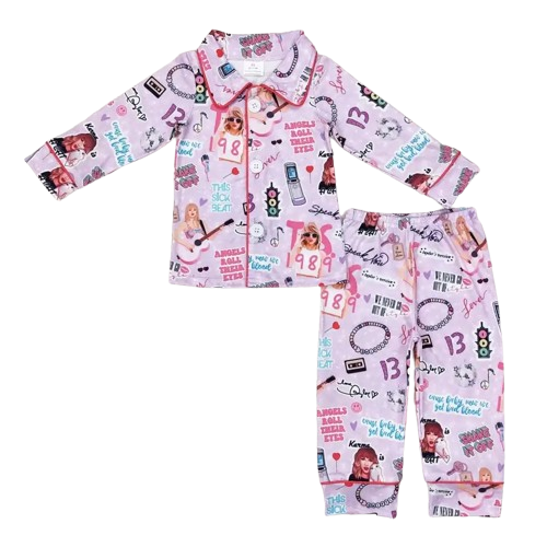 Swiftie Button Up PJ