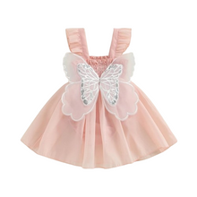 Load image into Gallery viewer, Blush fairy romper
