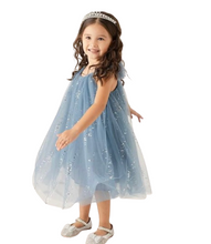 Load image into Gallery viewer, Blue twinkle dress

