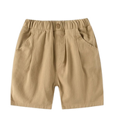Khaki cargo shorts