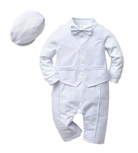 Baptism romper suit