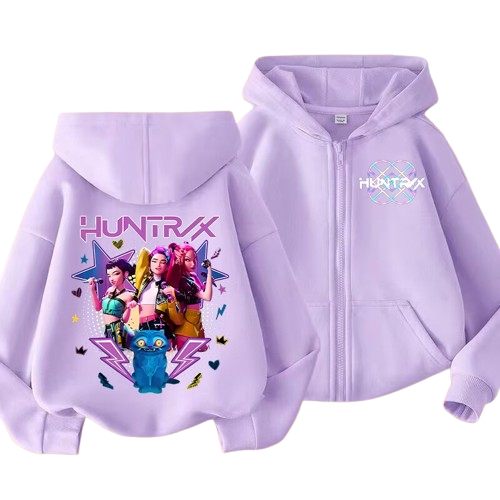 Purple Zip Demon Hunters Huntrix