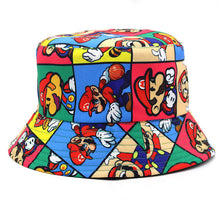 Load image into Gallery viewer, Super Mario Bros Bucket hat
