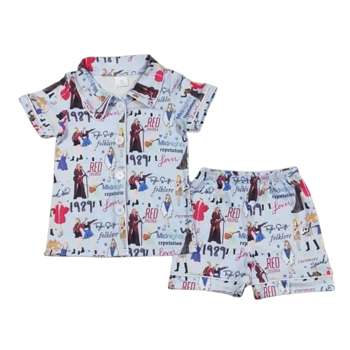 Taylor Swift Short Sleep PJ Set