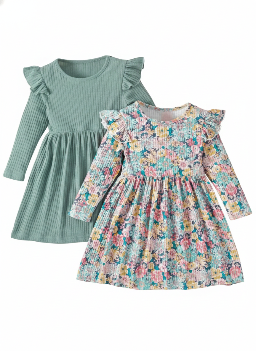 Spring floral dresses