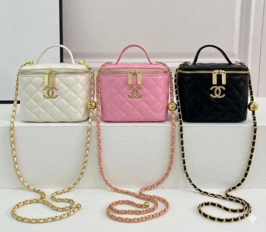 Coco inspired cosmetic bags