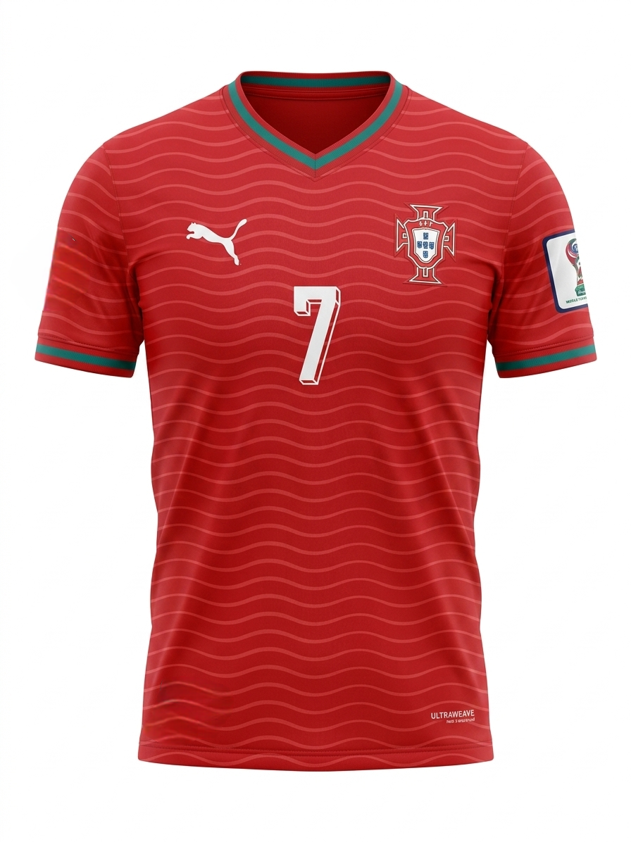 2026 Portugal Jersey Replica  - Ronaldo