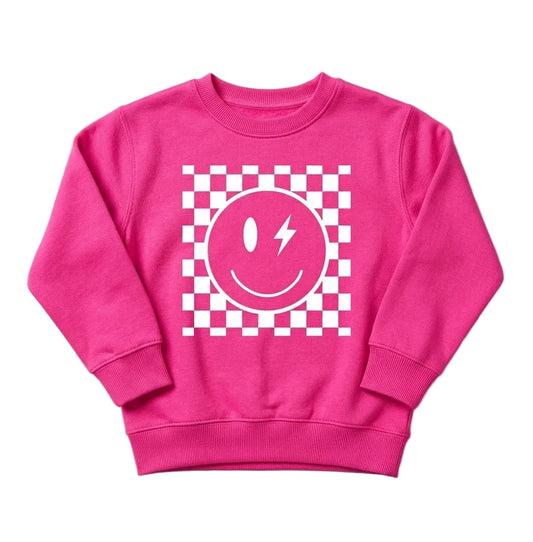Smile Sweater Pink