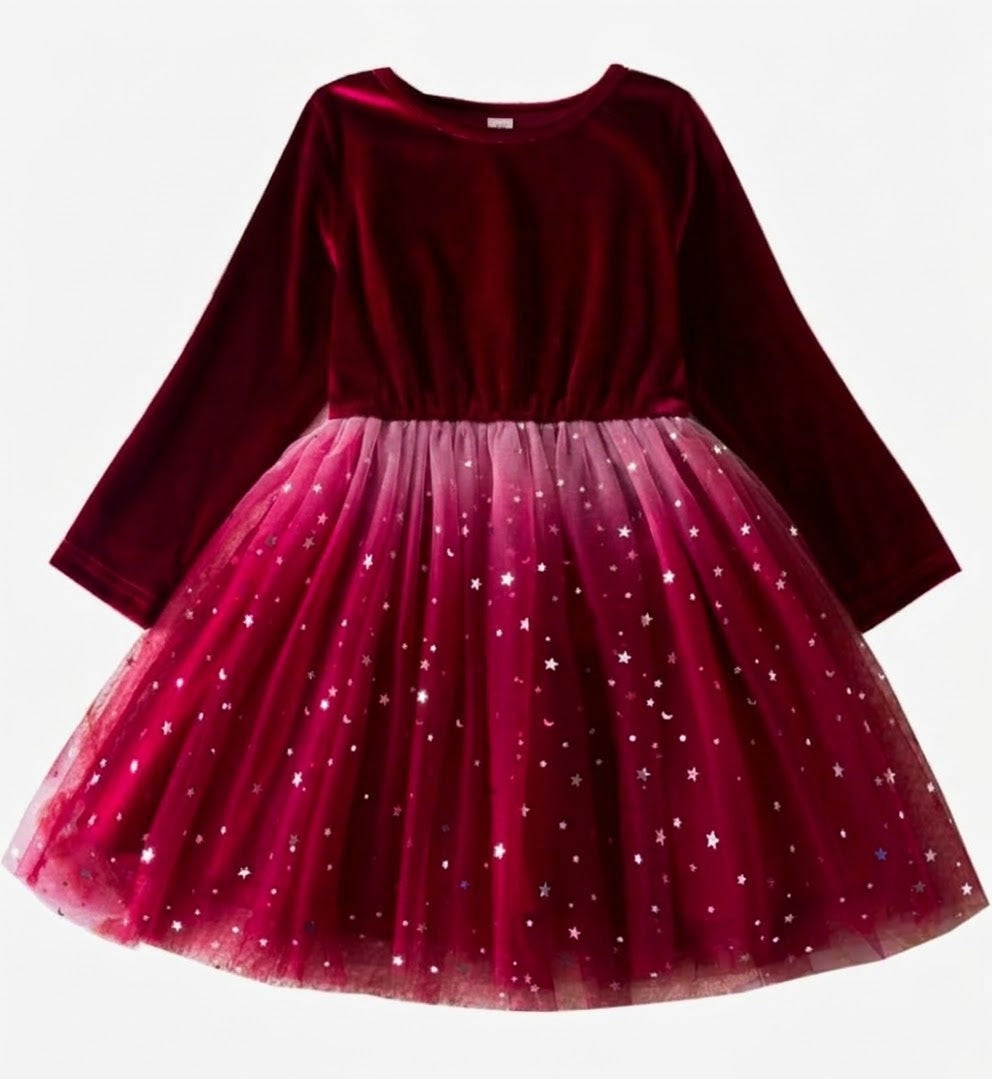 Red star dress