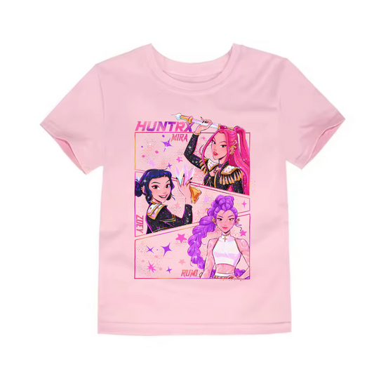 Huntrix Pink tee