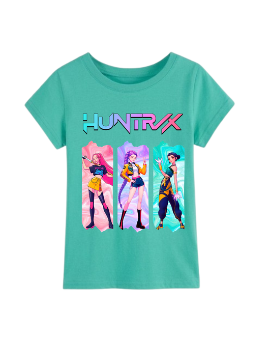 Teal Huntrix Tee