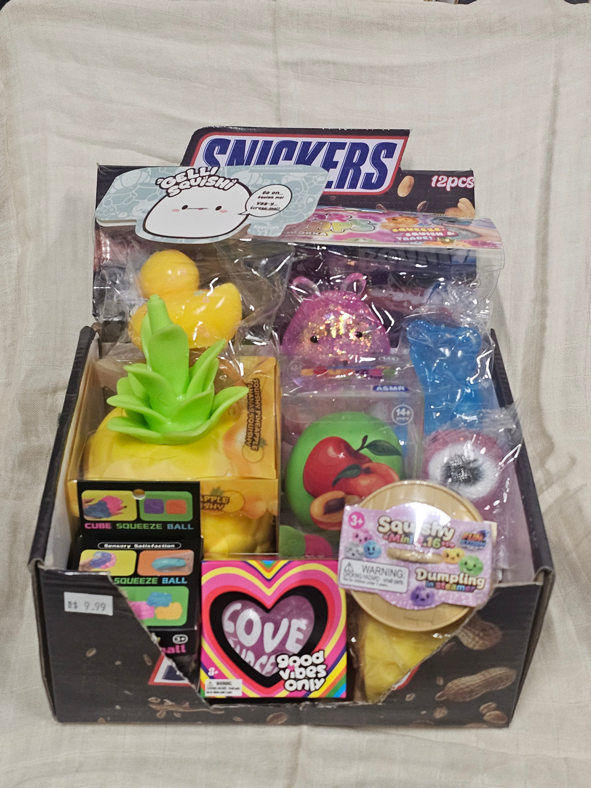 Squishy basket - 10 piece